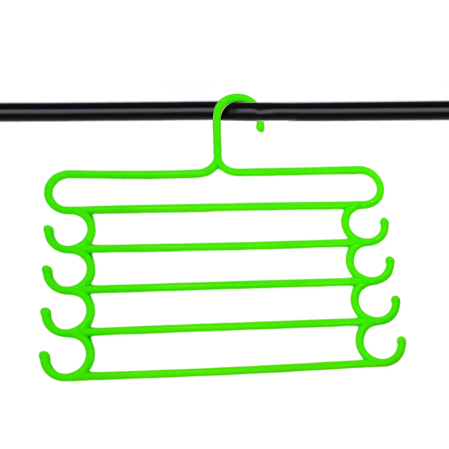 0221 5 Layer Plastic Hanger (muticolor 1pc)