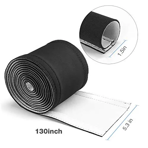 (1 Pack / 2 Pack) 10.83ft Cable Management Sleeve Wrap | JOTO