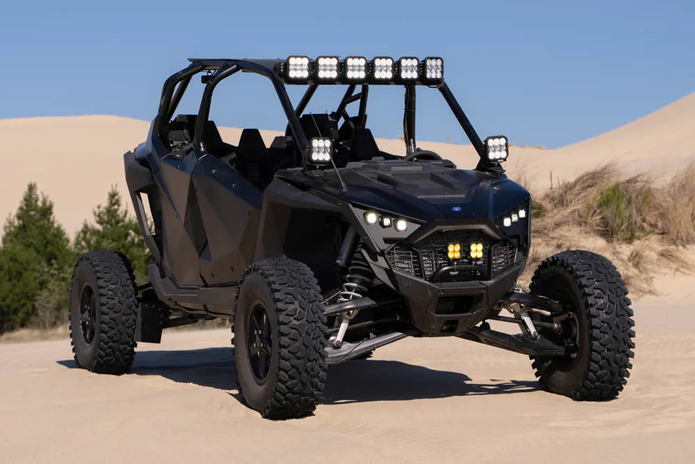 20-Present Polaris RZR A-Pillar LED Pod Kit, SS3 Pro White Combo Diode Dynamics