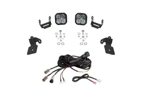 20-Present Polaris RZR A-Pillar LED Pod Kit, SS3 Pro White Combo Diode Dynamics