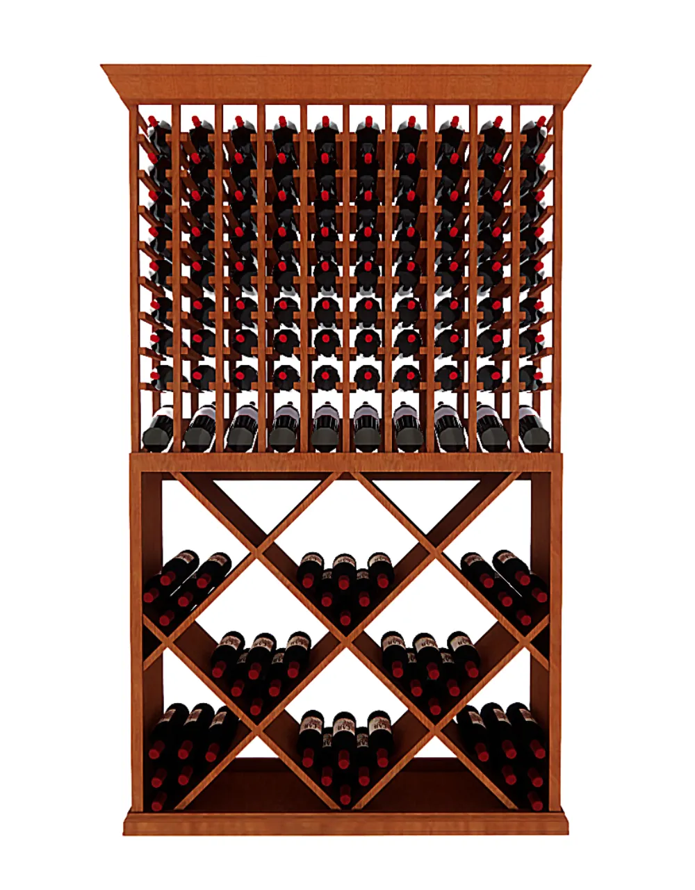 4 Foot Wine Cellar - 220 Bottle Capacity