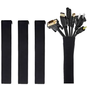 (4 Pack) 19-20" Cable Management Cord Management System | JOTO