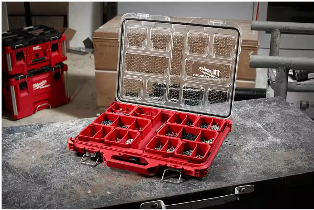 48-22-8431 Milwaukee PACKOUT 11 Compartment Low Profile Organizer