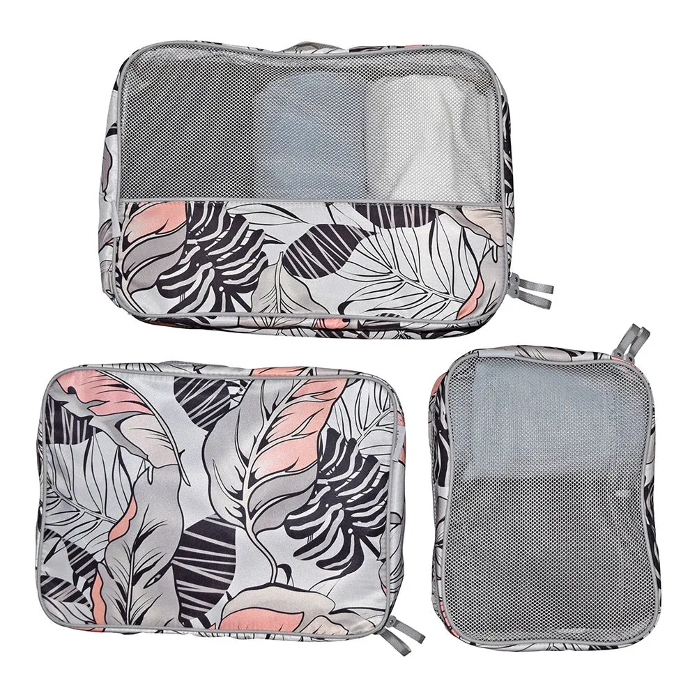 6 Piece Packing Cube & Bag Set Leaf