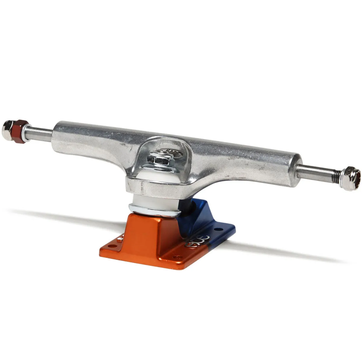 Ace AF1 Skateboard Trucks - Anodized Blue Orange/Polished - 60