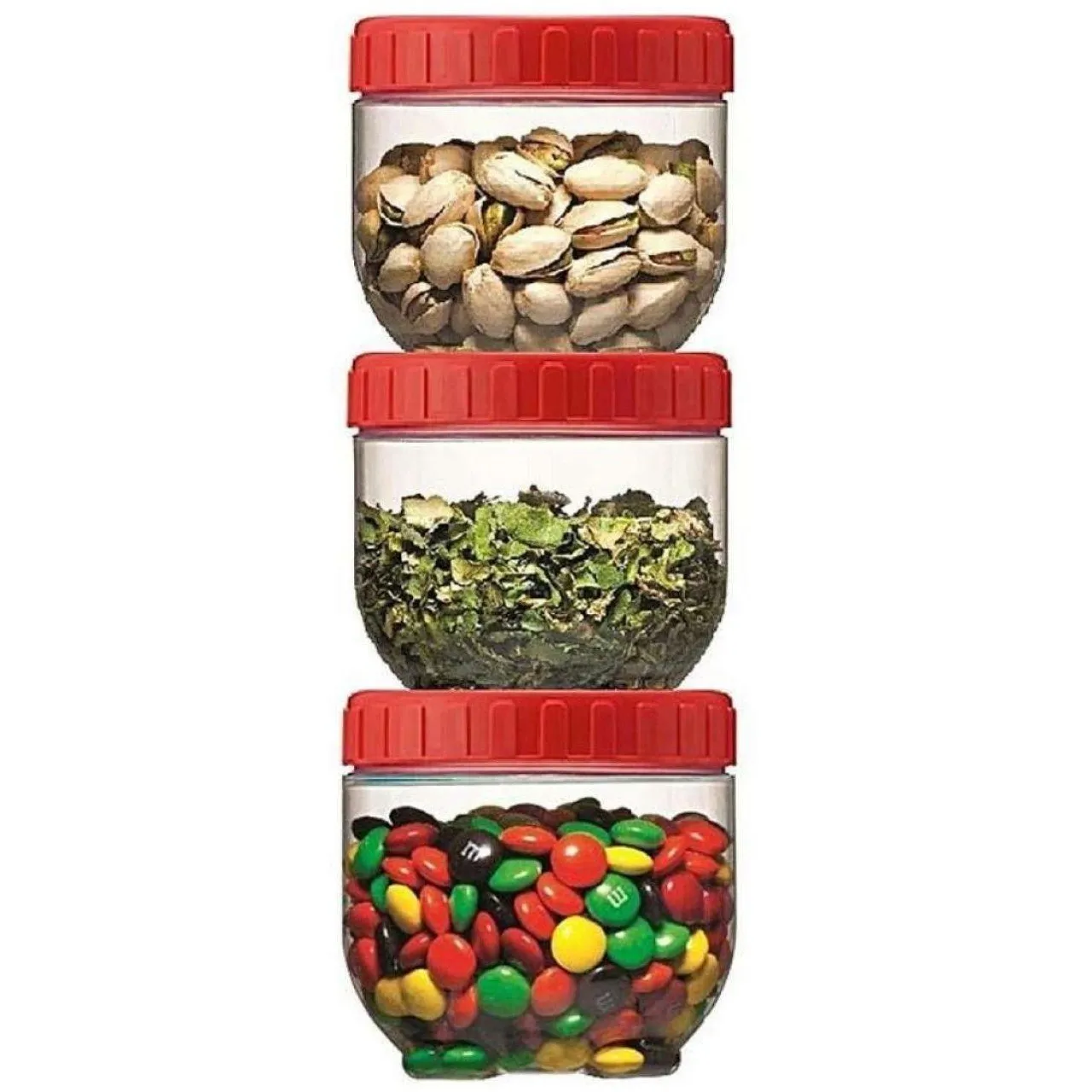 Air Tight Food Storage Small Containers - Pack Of 3