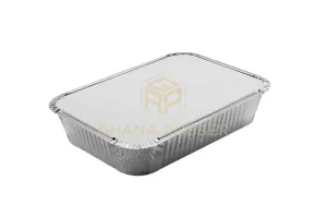 Aluminium Foil Food Containers   Lids 83185 (1900ml)