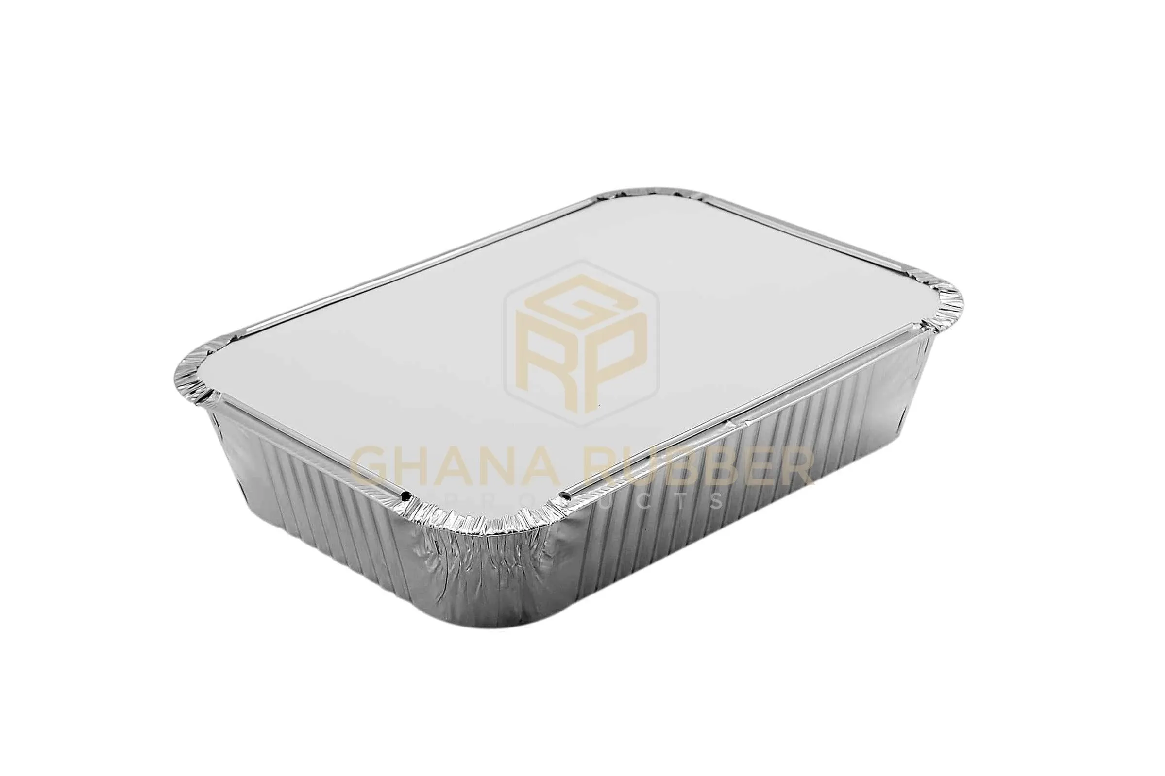 Aluminium Foil Food Containers   Lids 83185 (1900ml)