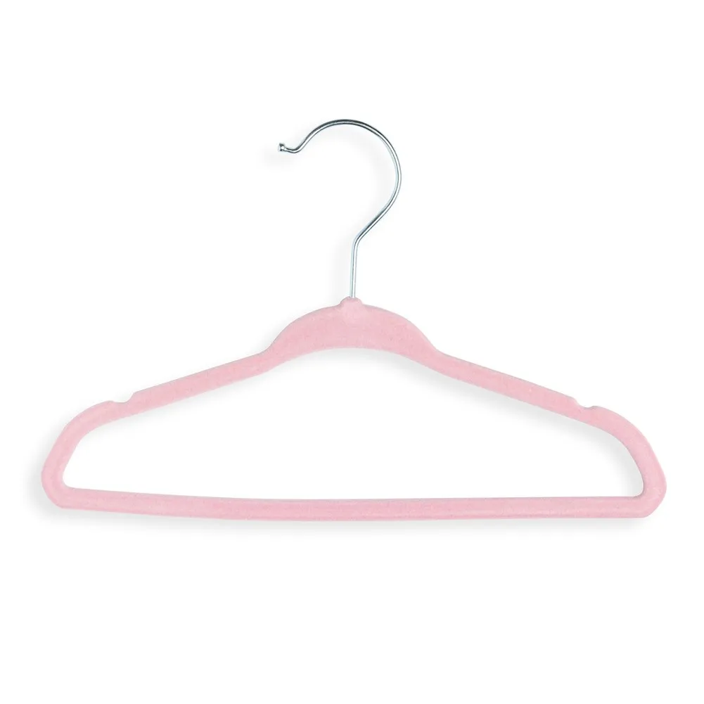 Amor Bebe by TenderTyme 20-Pack Non-Slip Design Baby Hangers - Pink