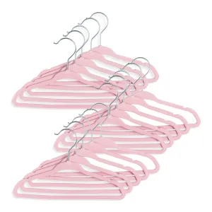 Amor Bebe by TenderTyme 20-Pack Non-Slip Design Baby Hangers - Pink