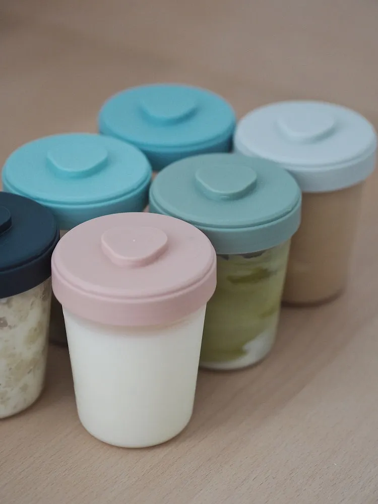 Beaba Toddler Stackable Food Jars - 250mls