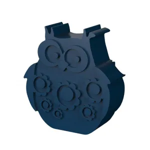 Blafre Lunch Box Owl - Dark Blue