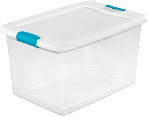 Box Latching 64qt W-white Lid