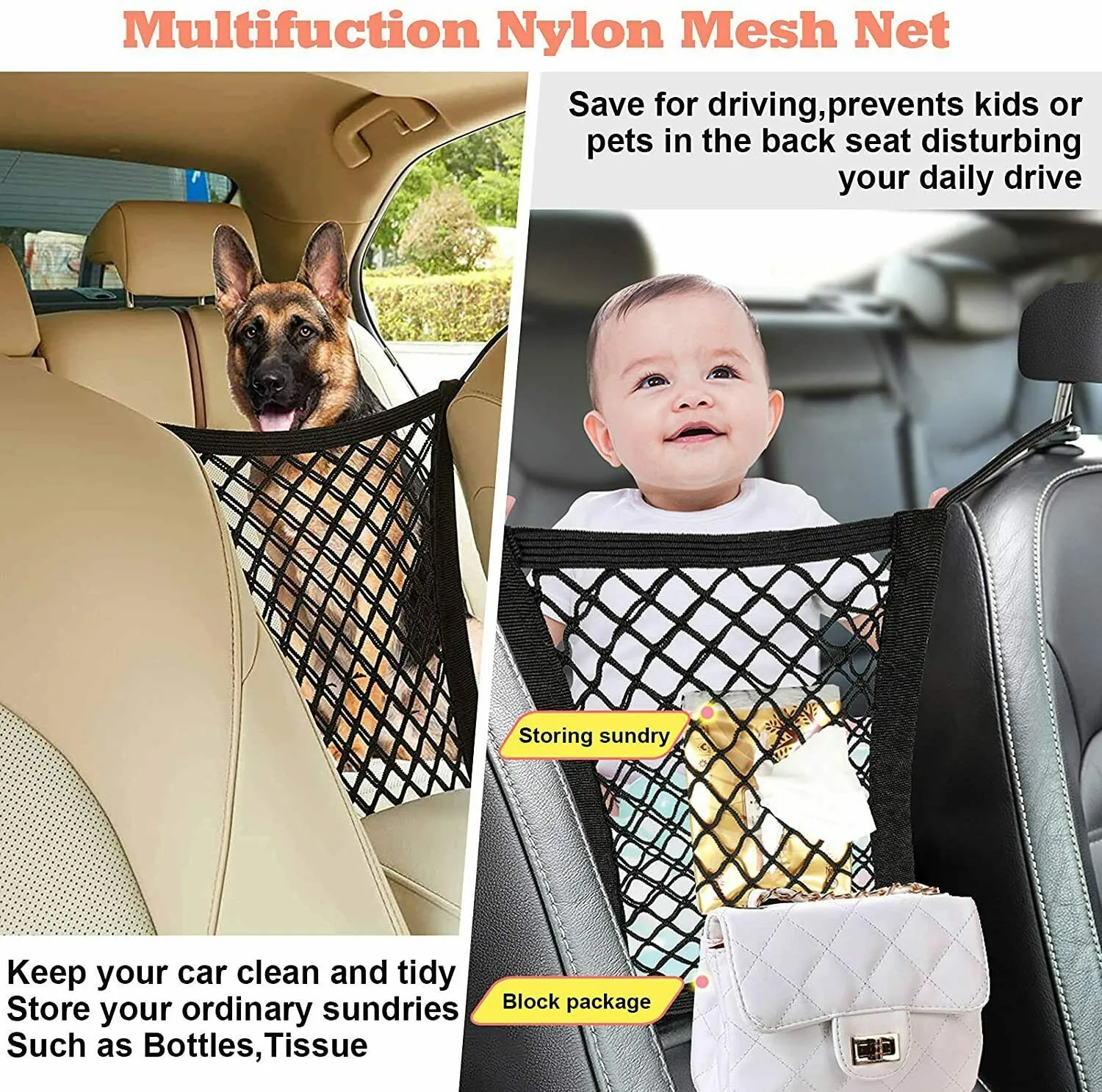 Car Trunk Storage Net Bag