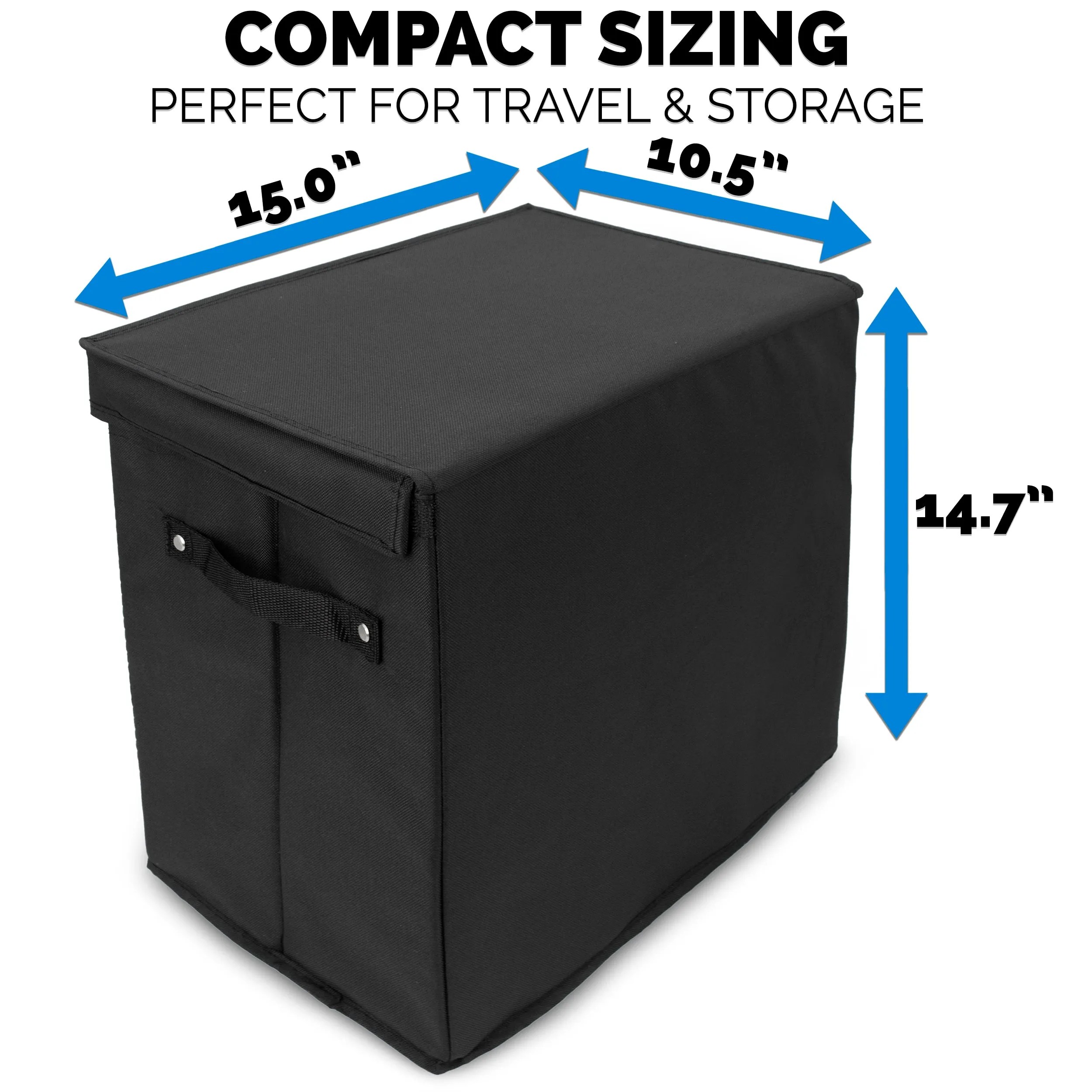 CASEMATIX Graded Magazine Storage Case Fits 25 CGC Graded Magazines with Two Removable Dividers For Larger Graded Book Slabs up to 14.5" x 10.25"