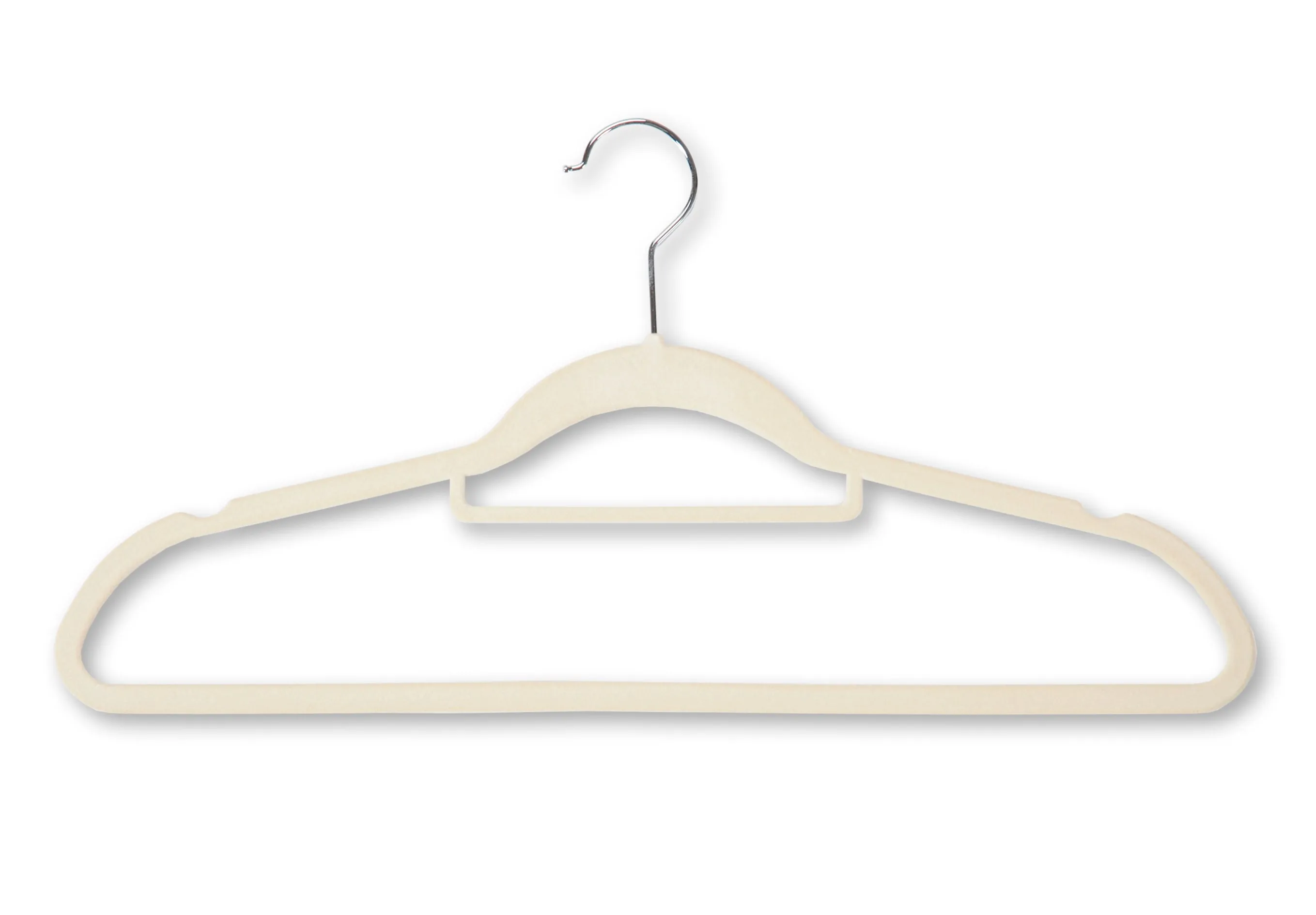 Coat Hangers - Set of 6 - Beige