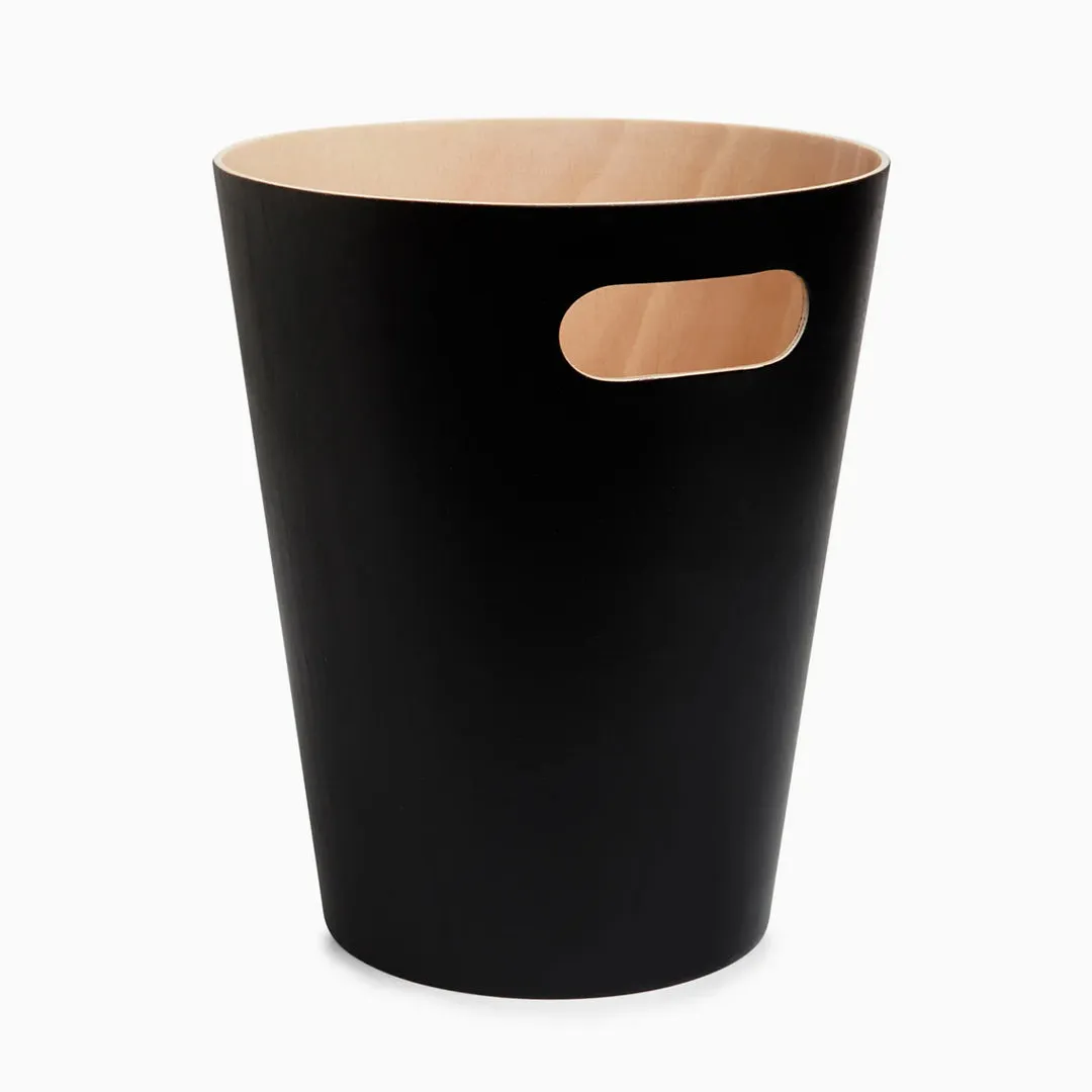 Desky Wooden Rubbish Bin