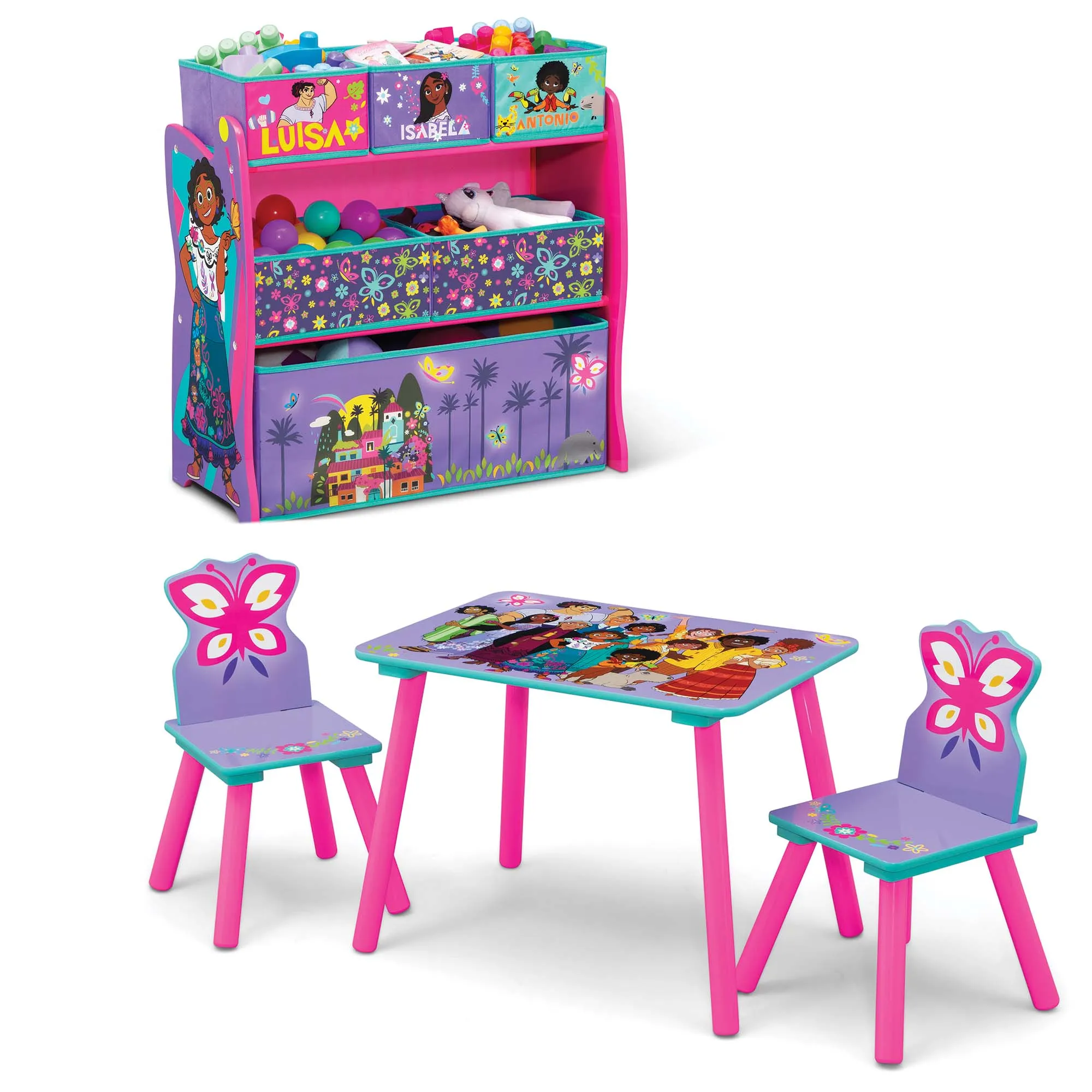 Disney Encanto 4-Piece Toddler Playroom Set