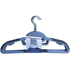 Easy-On Non-Slip Hangers Set of 10