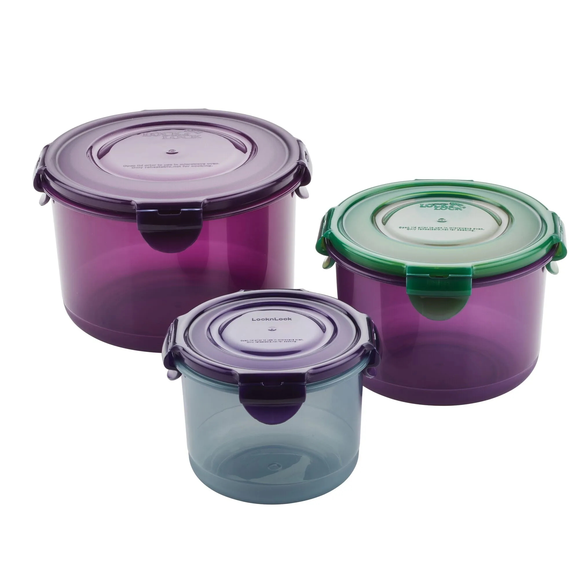 ECO 6-Piece Round Food Storage Container Set