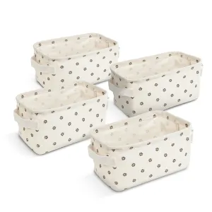 Flower Storage Bin Set (4 Pack)