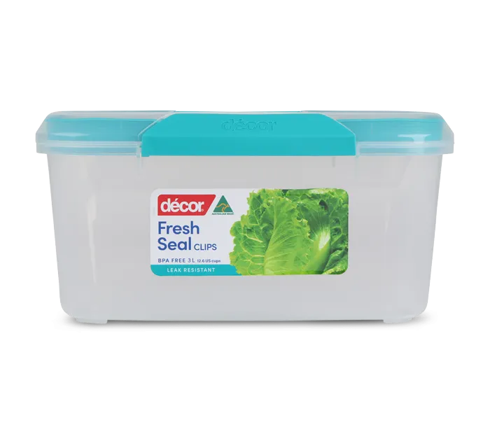 Food Containers, Oblong, 3L