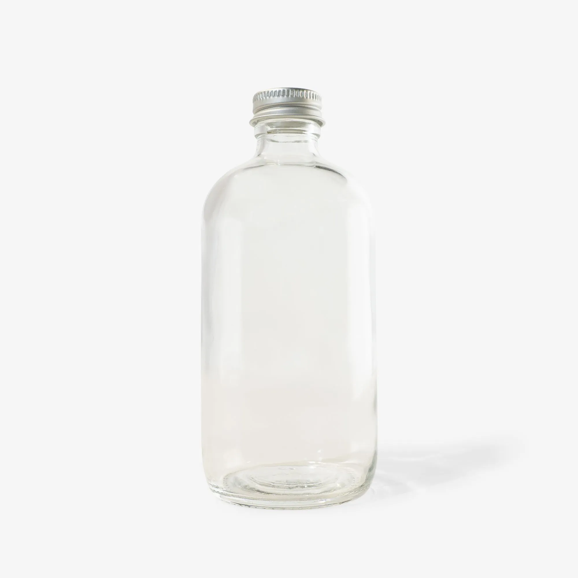 Glass Bottle with Aluminum Lid