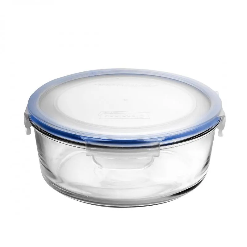 Glasslock Tempered Glass Food Container With Airtight & Leak Proof Lid - 6000ml