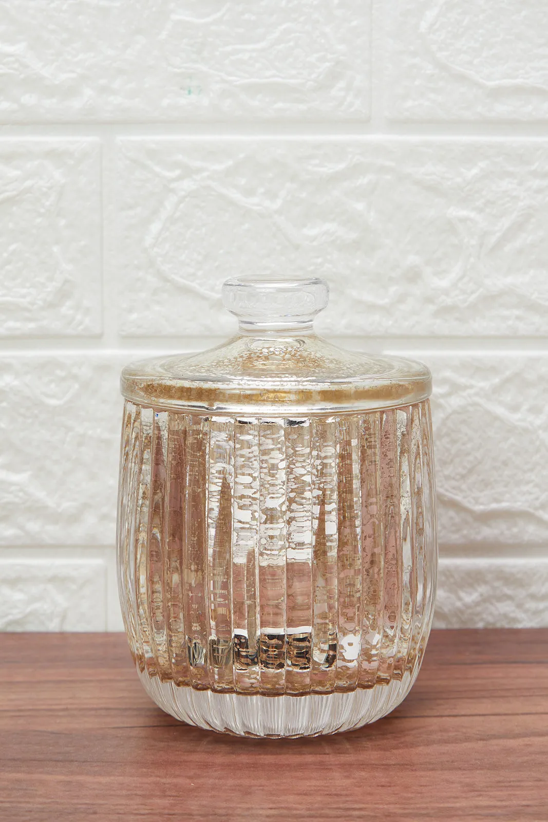 Gold Mercury Cotton Jar