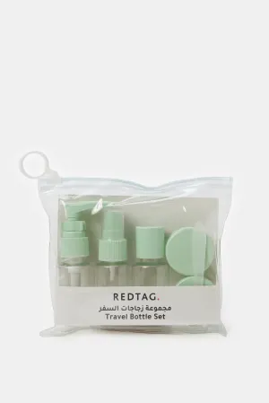 Green Travel Bottle Set (5 Piece)