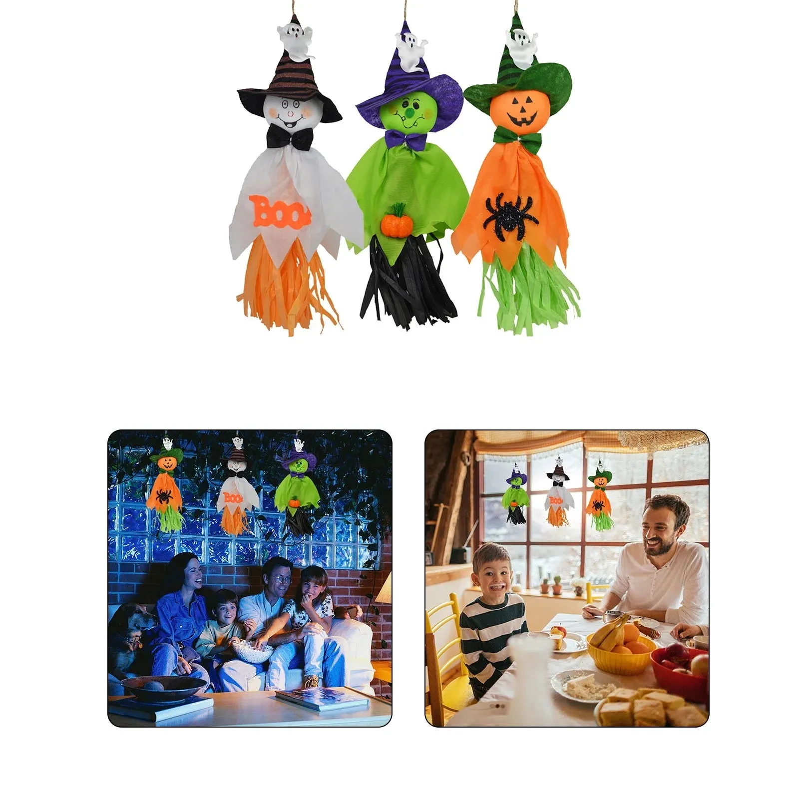 Halloween Hanging 3PCS Halloween Home Garden Pendant Decoration