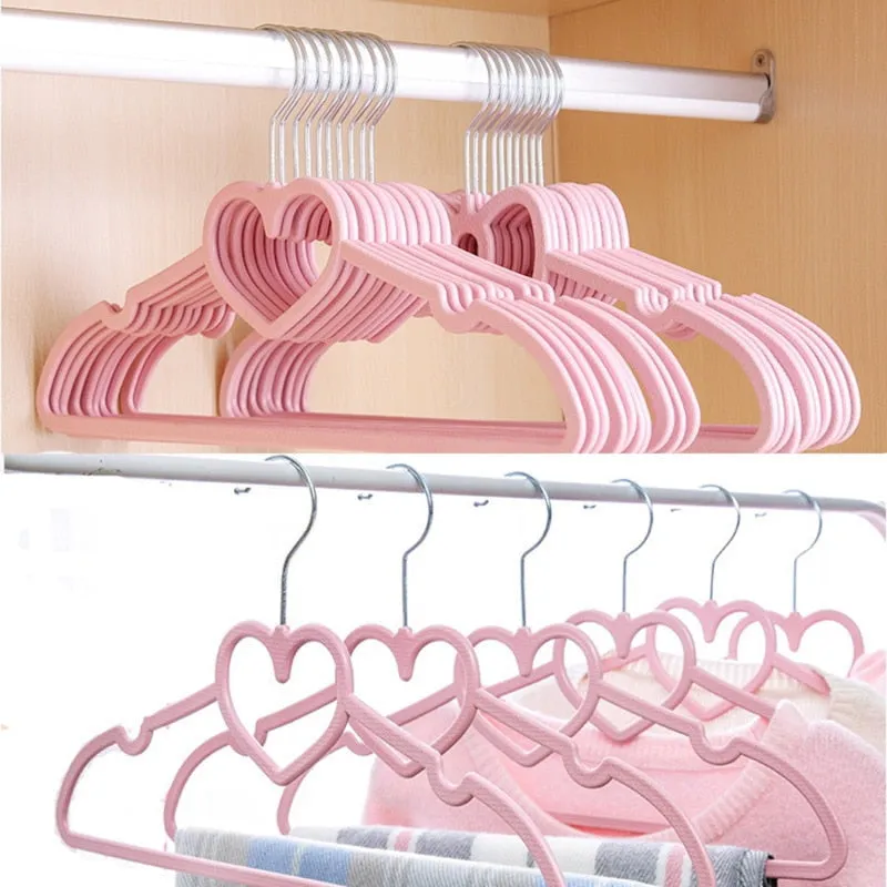 Heart Shaped Clothes Hangers