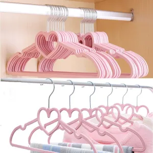 Heart Shaped Clothes Hangers