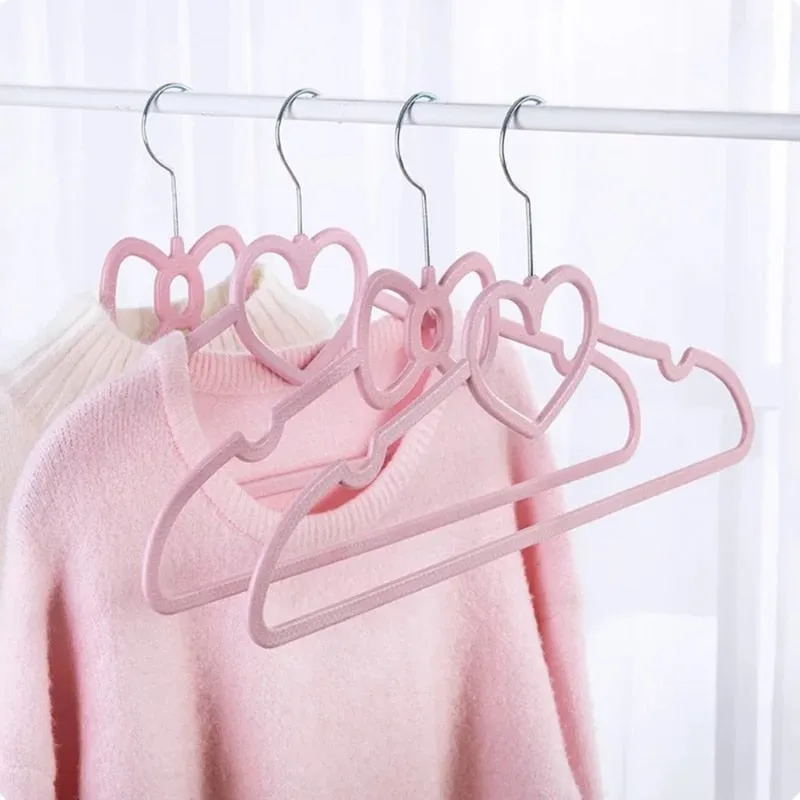 Heart Shaped Clothes Hangers