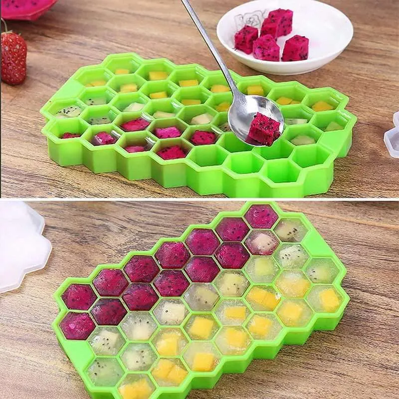 Honey Comb Ice Tray Silicone