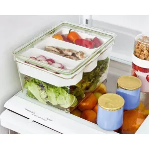 iDesign Fridge Container with Insert Trays Large Tall