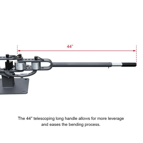 KAKA Industrial YP-9 Bench-Top Metal Bender, Sturdy and Light Weight Compact Metal Bender with 7 Dies