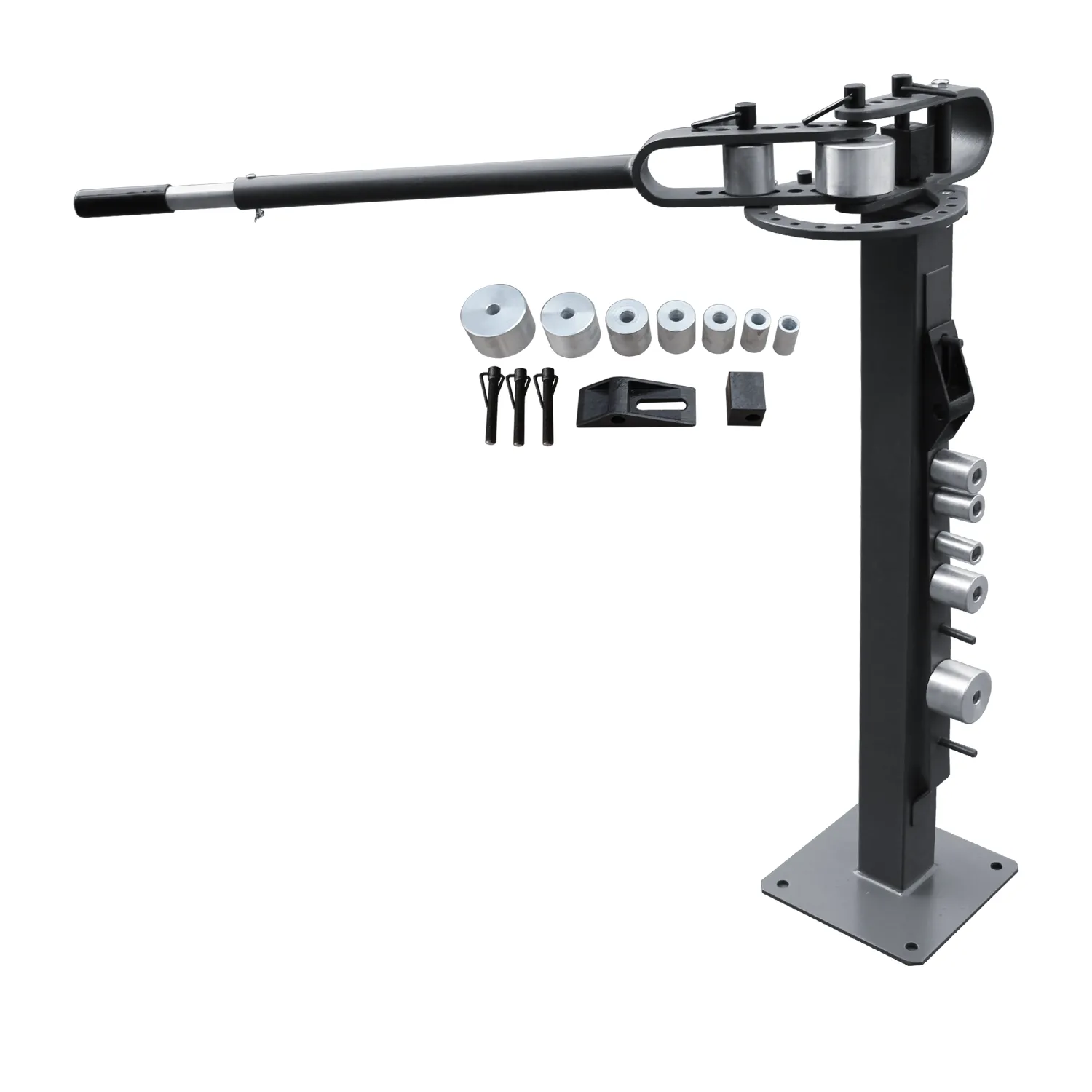 KANG Industrial Floor Type Compact Metal Bender YP-38, Flat Bar Bender Max. Bend 200 Degrees