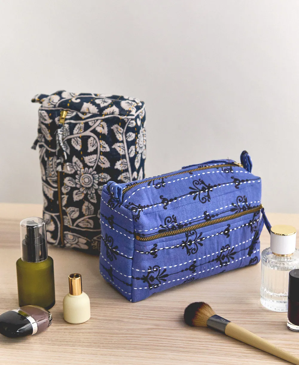 Kantha Medium Toiletry Bag - No. 240710