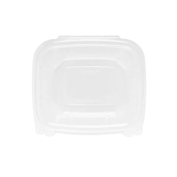 Karat 16 oz PET Plastic Hinged Deli Container - 200 pcs