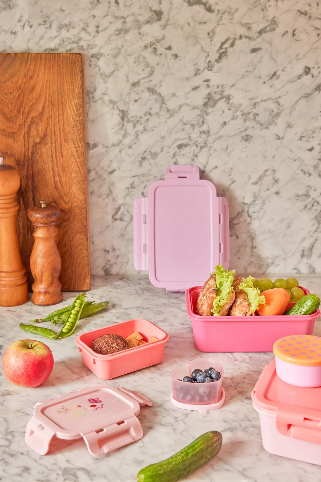 Large Lunch box - Pink