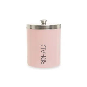 Liberty Pink Enamel Bread Bin