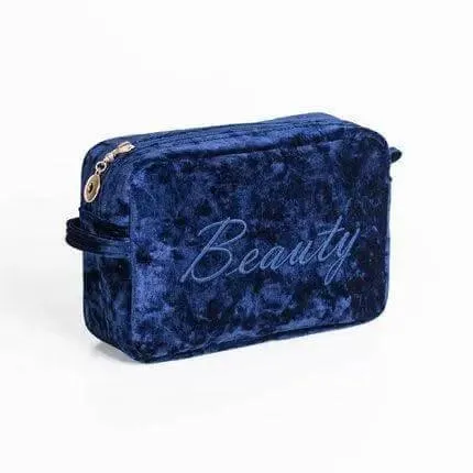 Luxury Velvet Makeup Bags Set