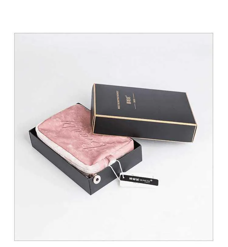 Luxury Velvet Makeup Bags Set