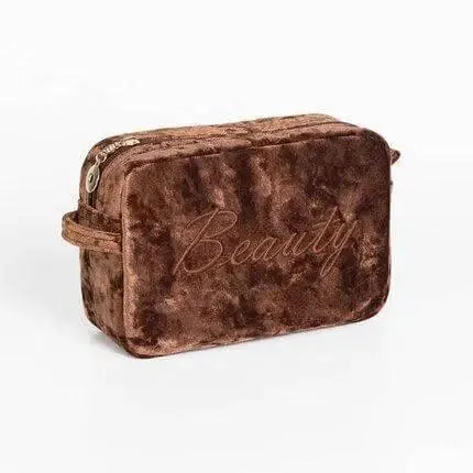 Luxury Velvet Makeup Bags Set