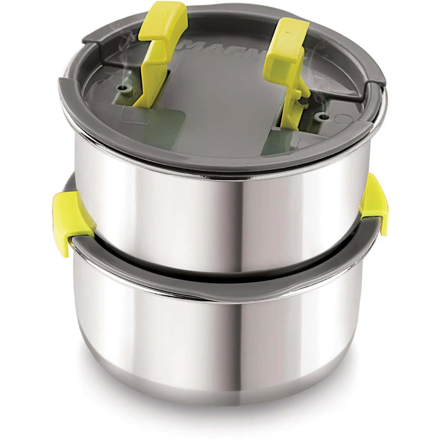 Magnus Steam Lock Airtight Stainless Steel Leakproof Container Set