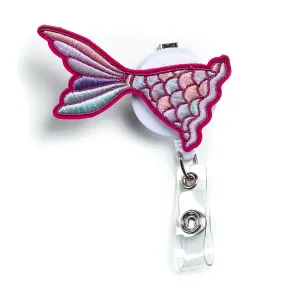 Mermaid Tail Badge Holder