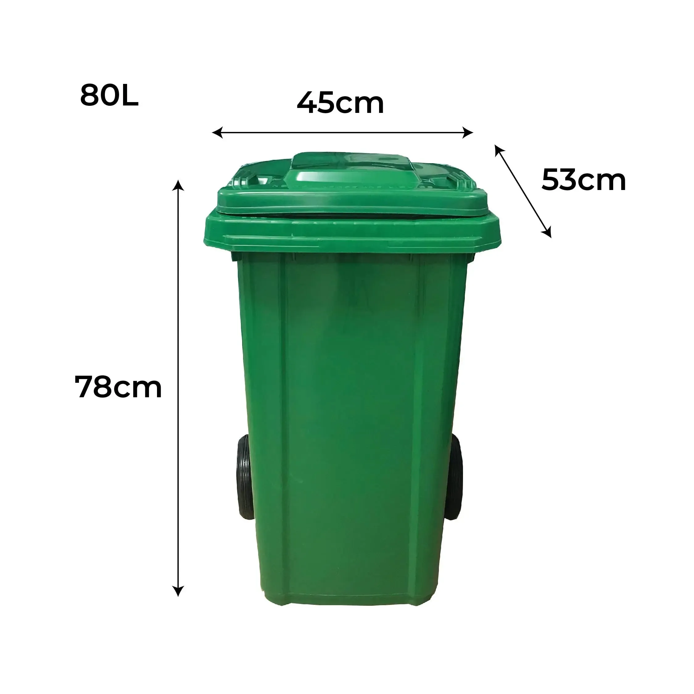 Mobile Garbage Bin | MGB | 80L, 100L, 120L, 240L, 360L | Trash Bin | Dustbin | Dustbin for Kitchen