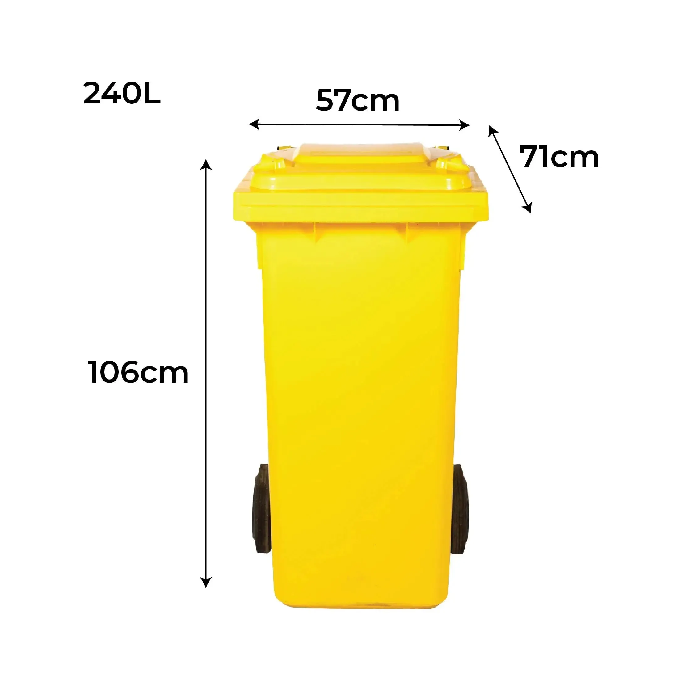 Mobile Garbage Bin | MGB | 80L, 100L, 120L, 240L, 360L | Trash Bin | Dustbin | Dustbin for Kitchen