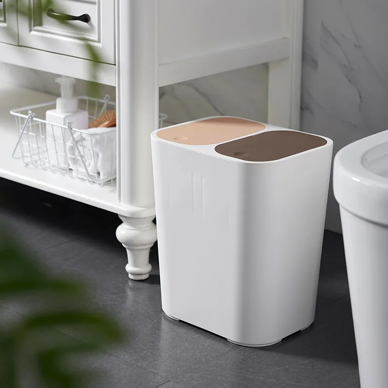 MODECO Dustbin | 2 in 1 | Waste Bin | 9L   9L | Trash Bin | Dustbin for Kitchen | Dustbin for Toilet